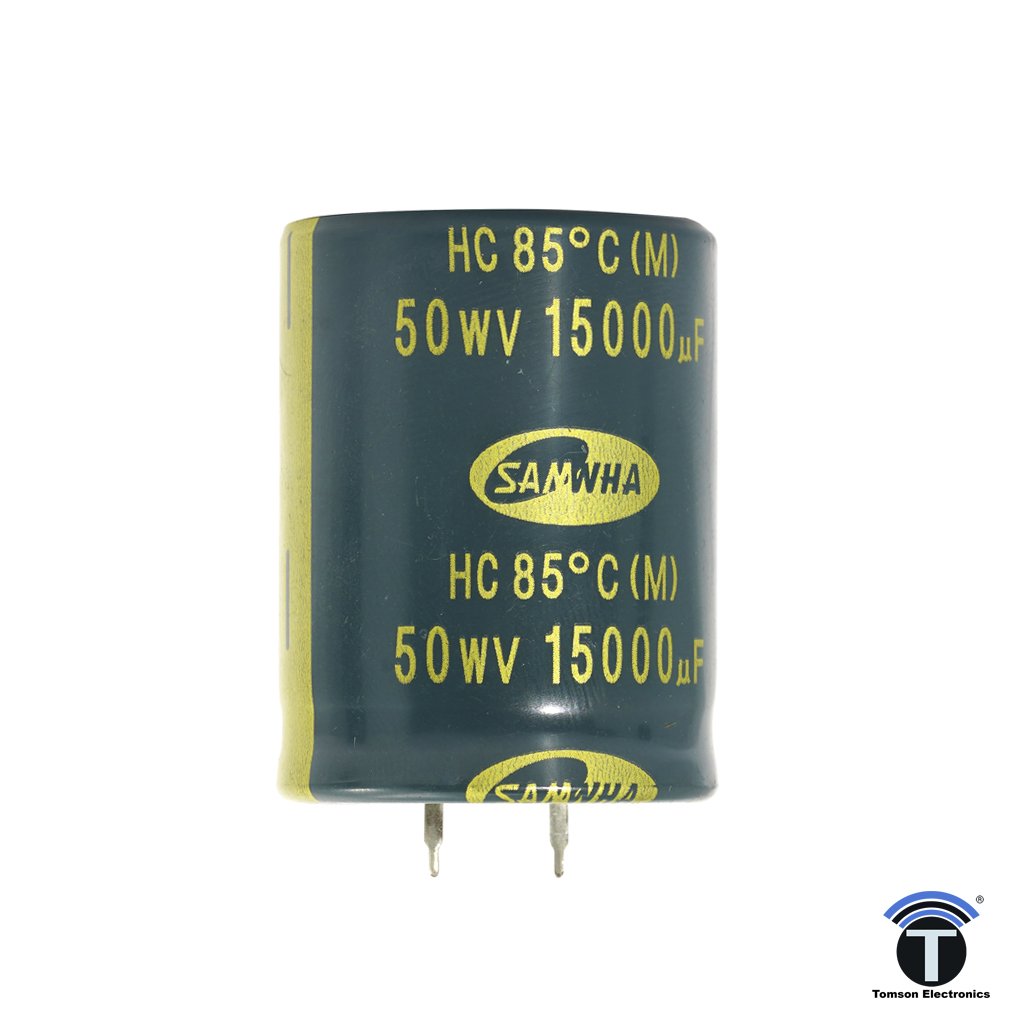 SAMWAH 15000 uF/50 V Radial Electrolytic Capacitor SAMWAH 15000 uF/50 V Radial Electrolytic Capacitor